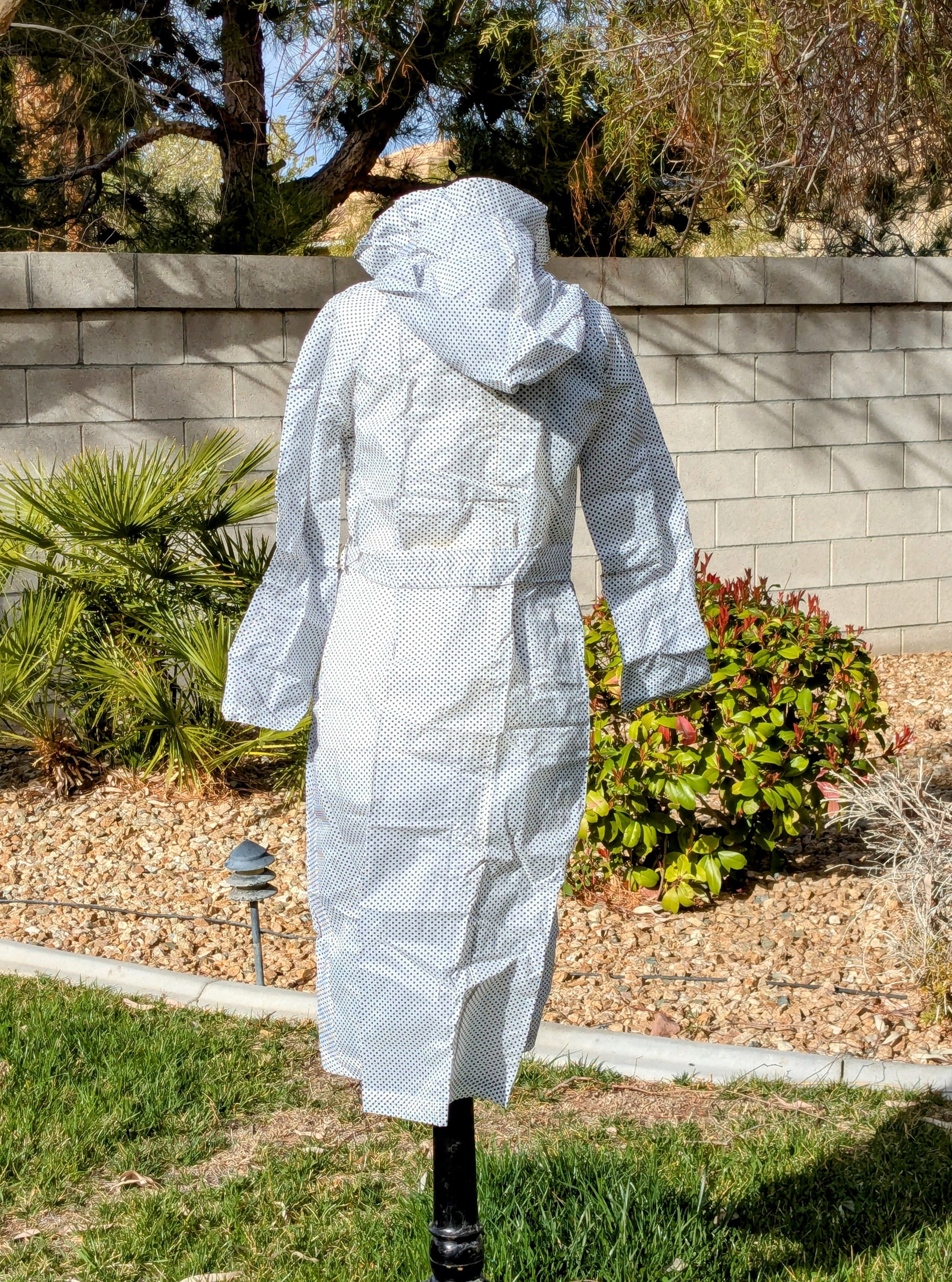 Japanese Brand Packable Collapsible Nylon Weather/Rain Petite Coat Size S / US 4 / IT 40 - 4 Thumbnail
