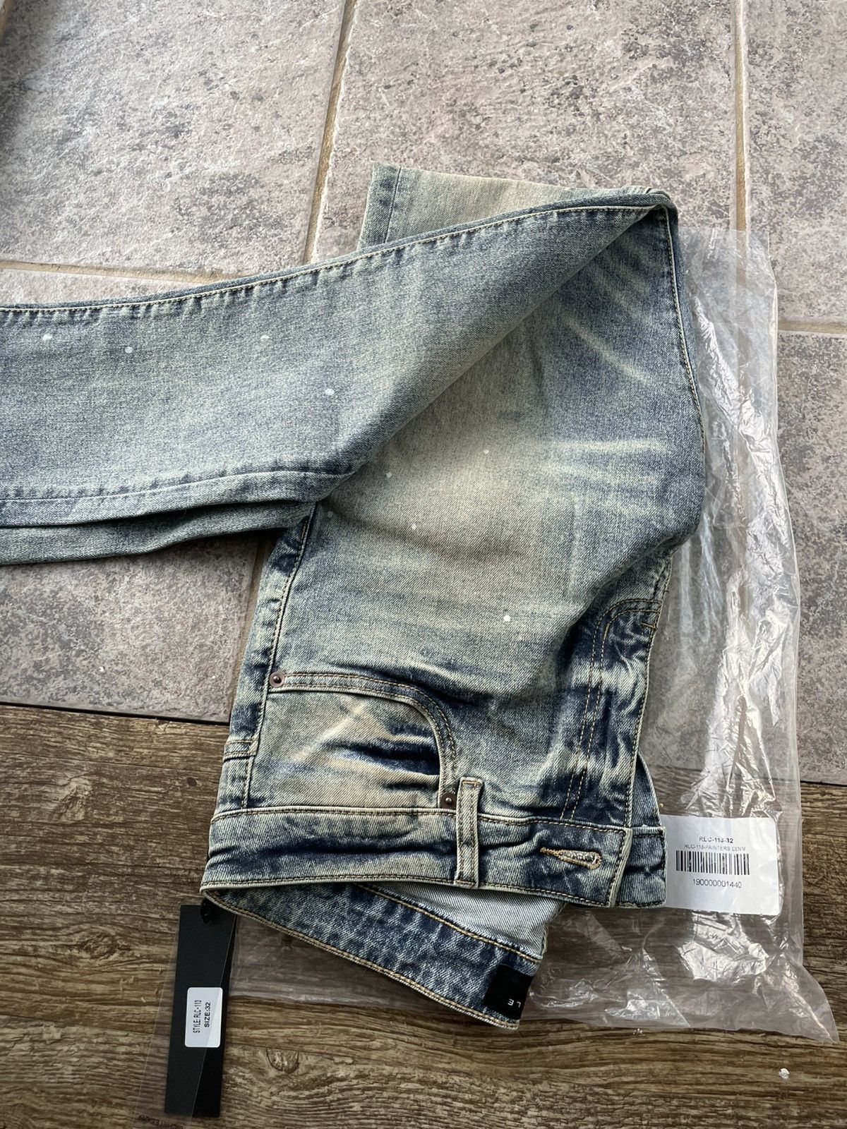 Richie Le Collection Richie Le Collection RLC 113 Painters Denim size 32 Size US 30 / EU 46 - 3 Thumbnail