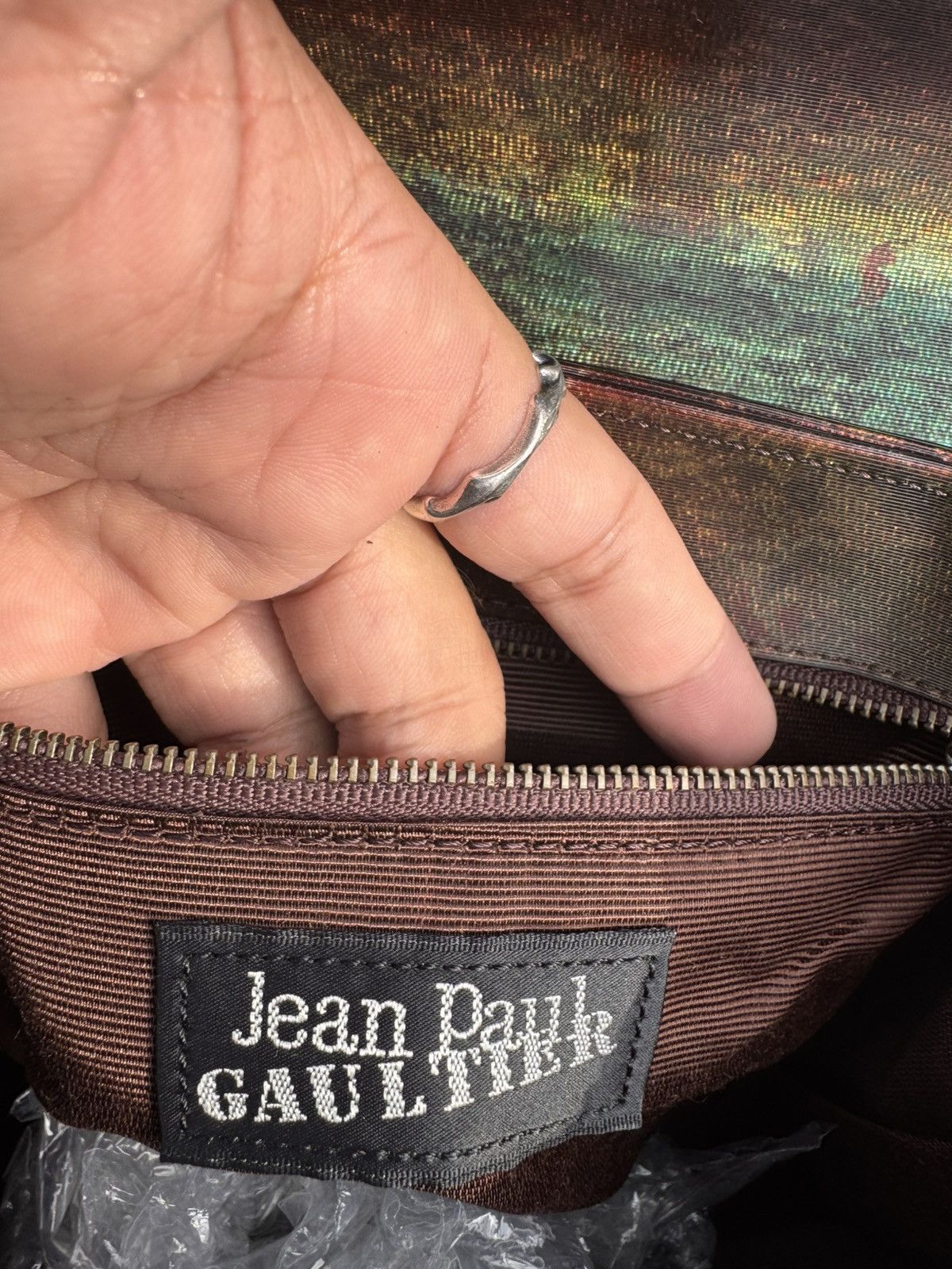 Jean Paul Gaultier Jean Paul Gaultier aw1995 Cyber Rust Bag Size ONE SIZE - 7 Thumbnail