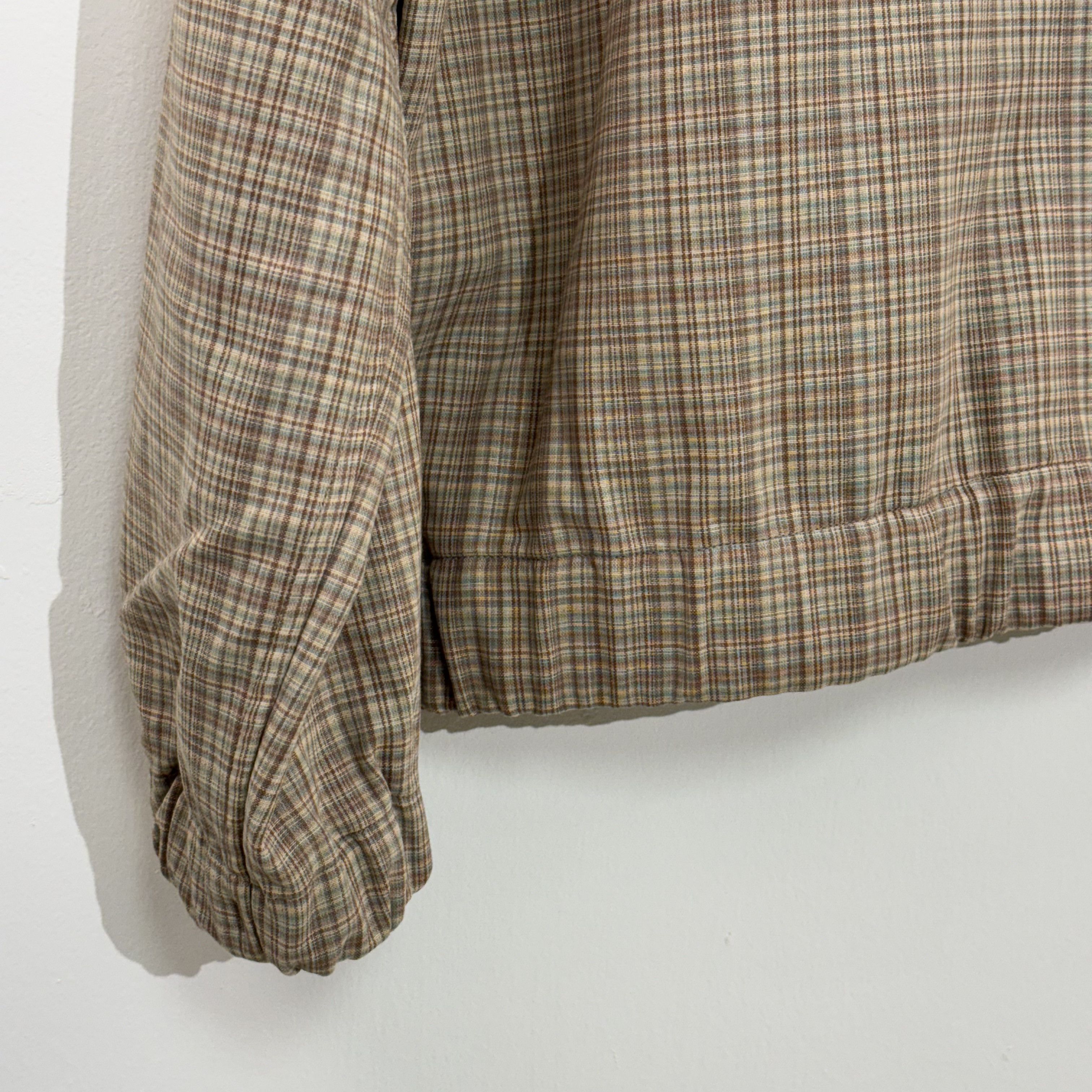 Auralee Auralee Hard Twist Wool Check Blouson Size US L / EU 52-54 / 3 - 12 Thumbnail
