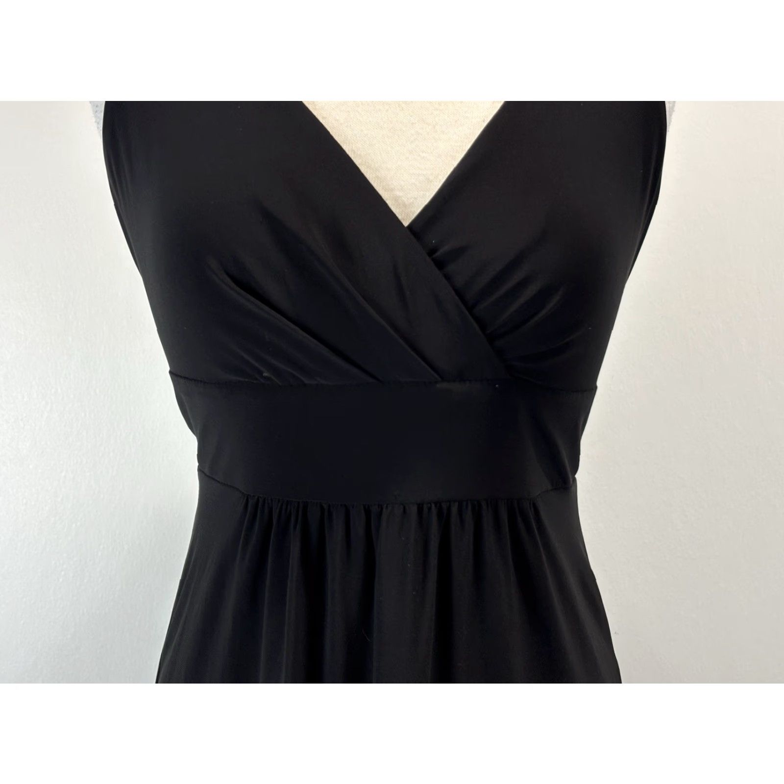 Ralph Lauren Lauren Ralph Lauren Maxi Dress Women Black Size 8 Long Sleeveless V-Neck Cocktail Party Size M / US 6-8 / IT 42-44 - 6 Thumbnail