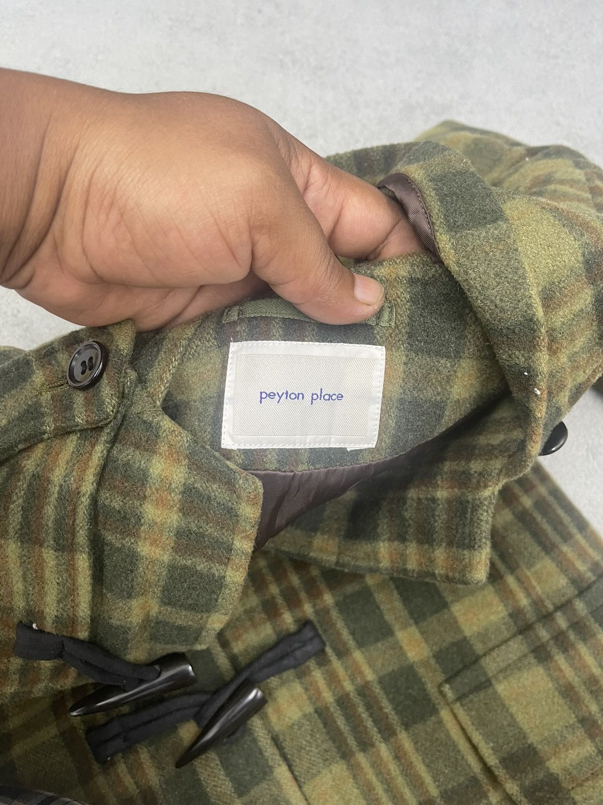 PPFM × Vintage ARCHIVE💥PEYTON PLACE WOOL PARKA TARTANS Size US S / EU 44-46 / 1 - 7 Thumbnail
