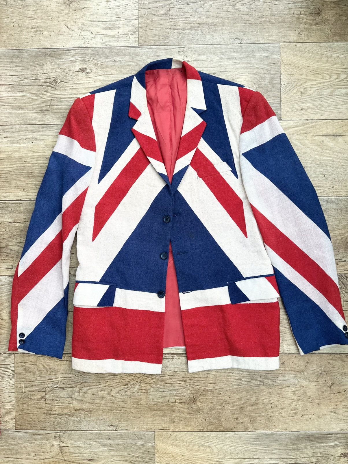 Other Union Jack jacket by Colin Wild of Carnaby Street, London Size 40S - 2 Thumbnail