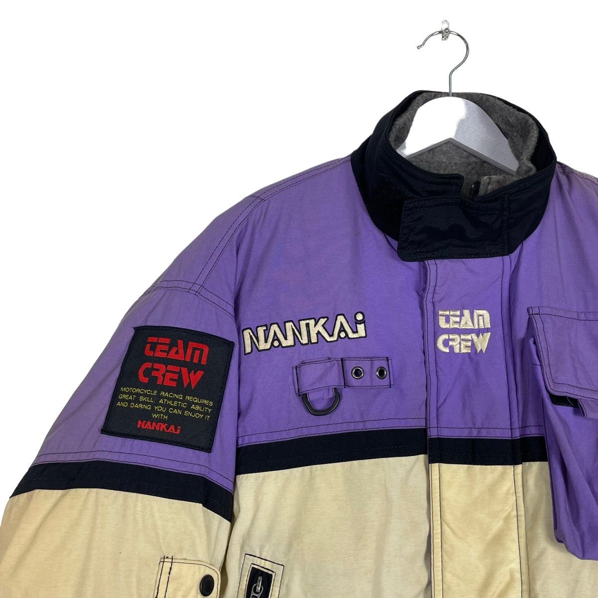 Sports Specialties 💥90s NANKAI PRO RACING TEAM CREW RIOT BOMBER JACKET Size US L / EU 52-54 / 3 - 6 Thumbnail