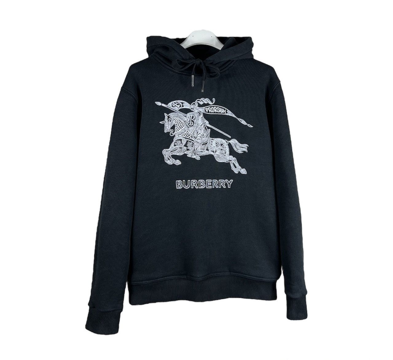 Burberry London big logo knight prorsum embroidered hoodie