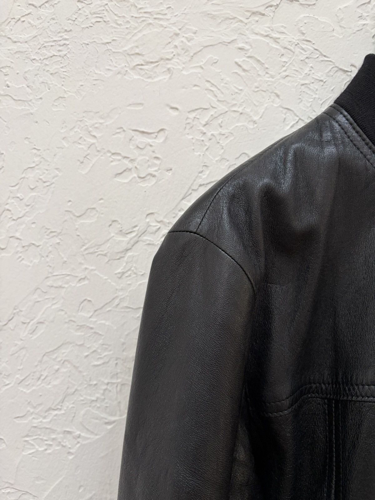 Celine Celine Bomber Leather Jacket Size US S / EU 44-46 / 1 - 3 Thumbnail