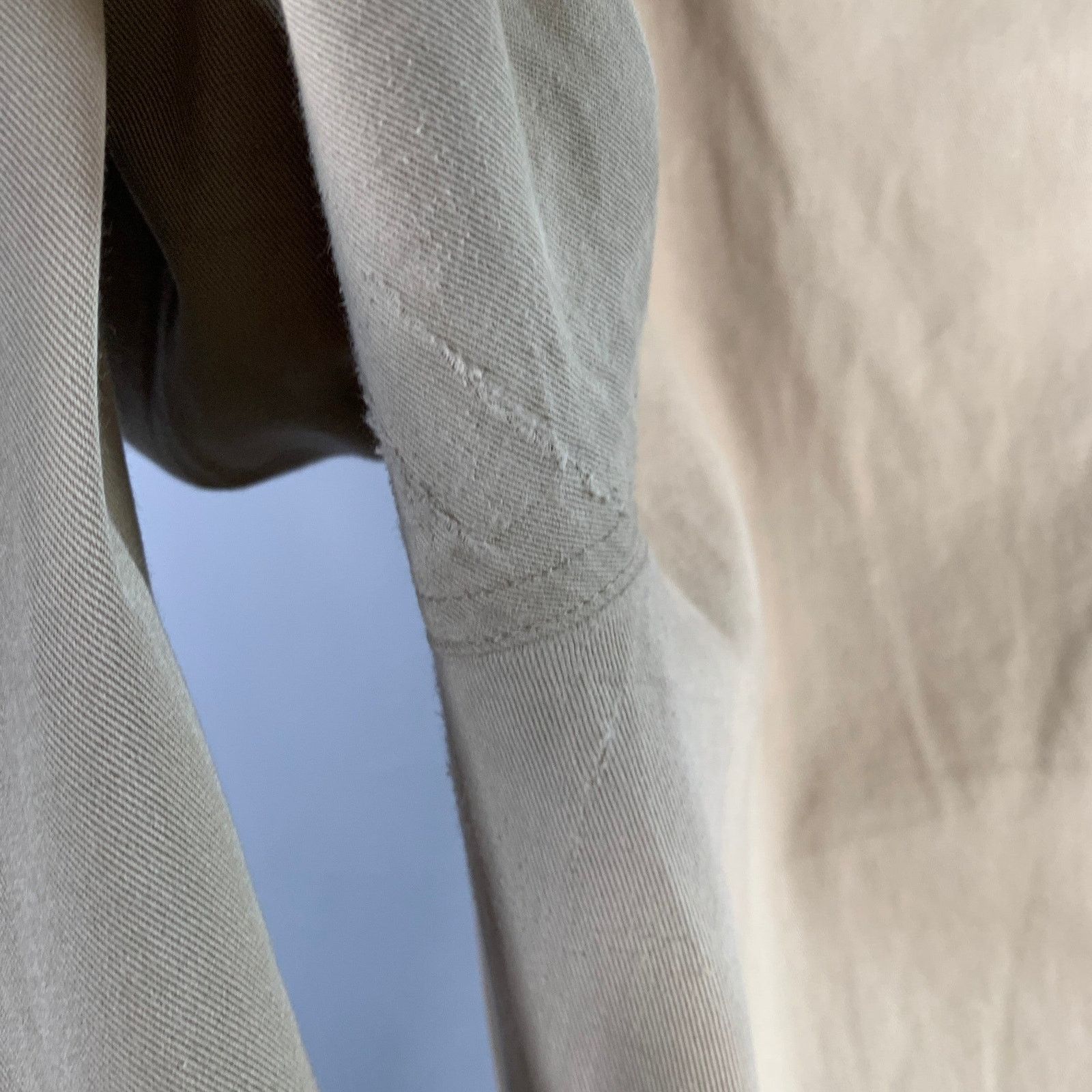 A.P.C. Size 38 Beige Twill Cotton Pleated Side Tabs Casual Pants Size US 38 / EU 54 - 8 Thumbnail