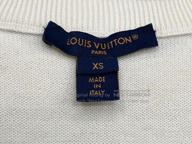 Louis Vuitton Louis Vuitton Spring/Summer 2024 Beige Cashmere Sweater Size XS / US 0-2 / IT 36-38 - 6 Thumbnail