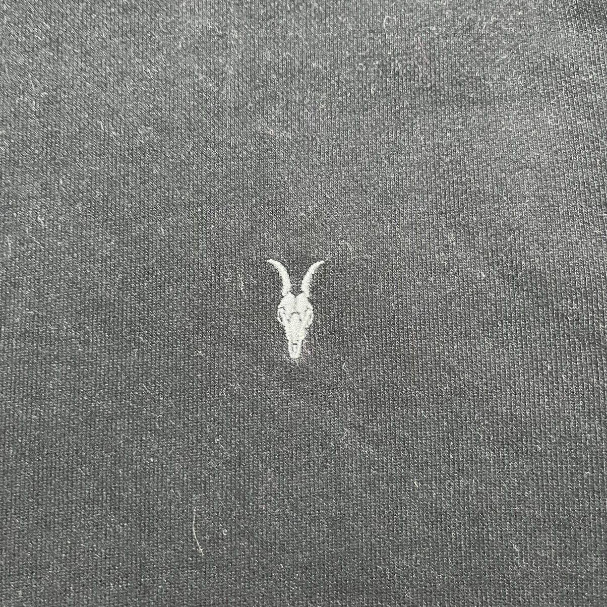 Allsaints Vintage Allsaints Basic Black Sweatshirt Streetwear Y2K Size US S / EU 44-46 / 1 - 4 Thumbnail