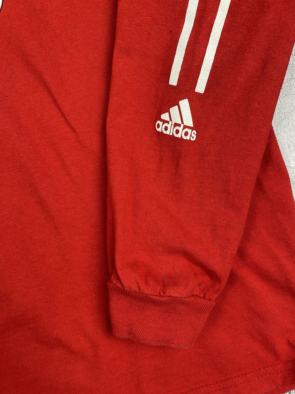Adidas × Vintage Vintage 90s Ohio State University Buckeyes Long Sleeve Size US L / EU 52-54 / 3 - 5 Thumbnail