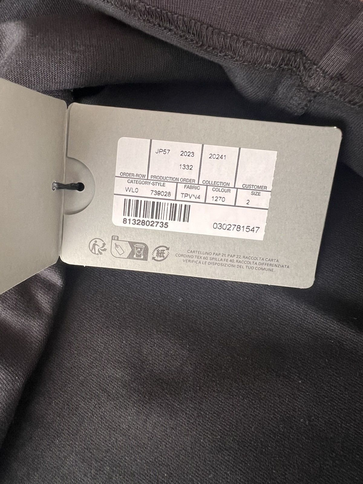 Balenciaga Balenciaga Sample Sticker Oversized Shirt black Size US M / EU 48-50 / 2 - 5 Thumbnail