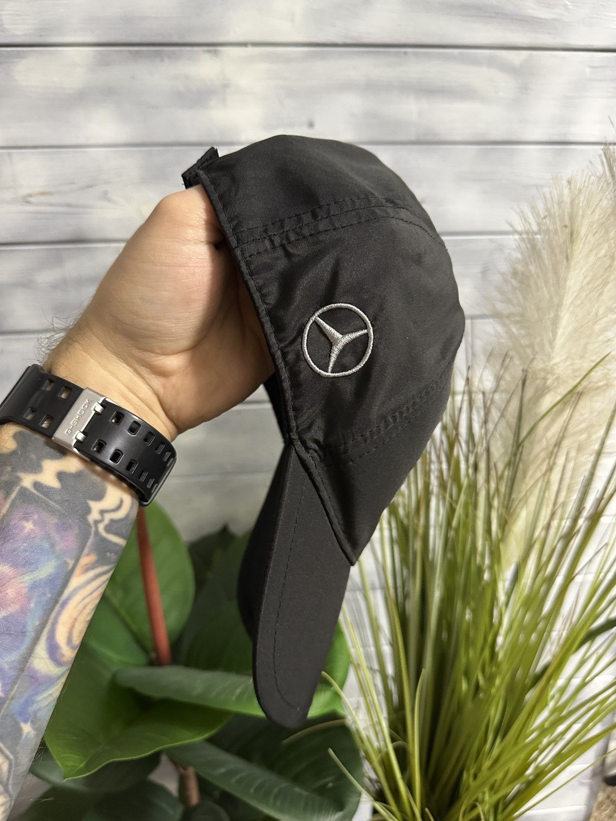 Mercedes-Benz Rare Nylon Cap Mercedes Liebherr Racing. Size ONE SIZE - 2 Thumbnail