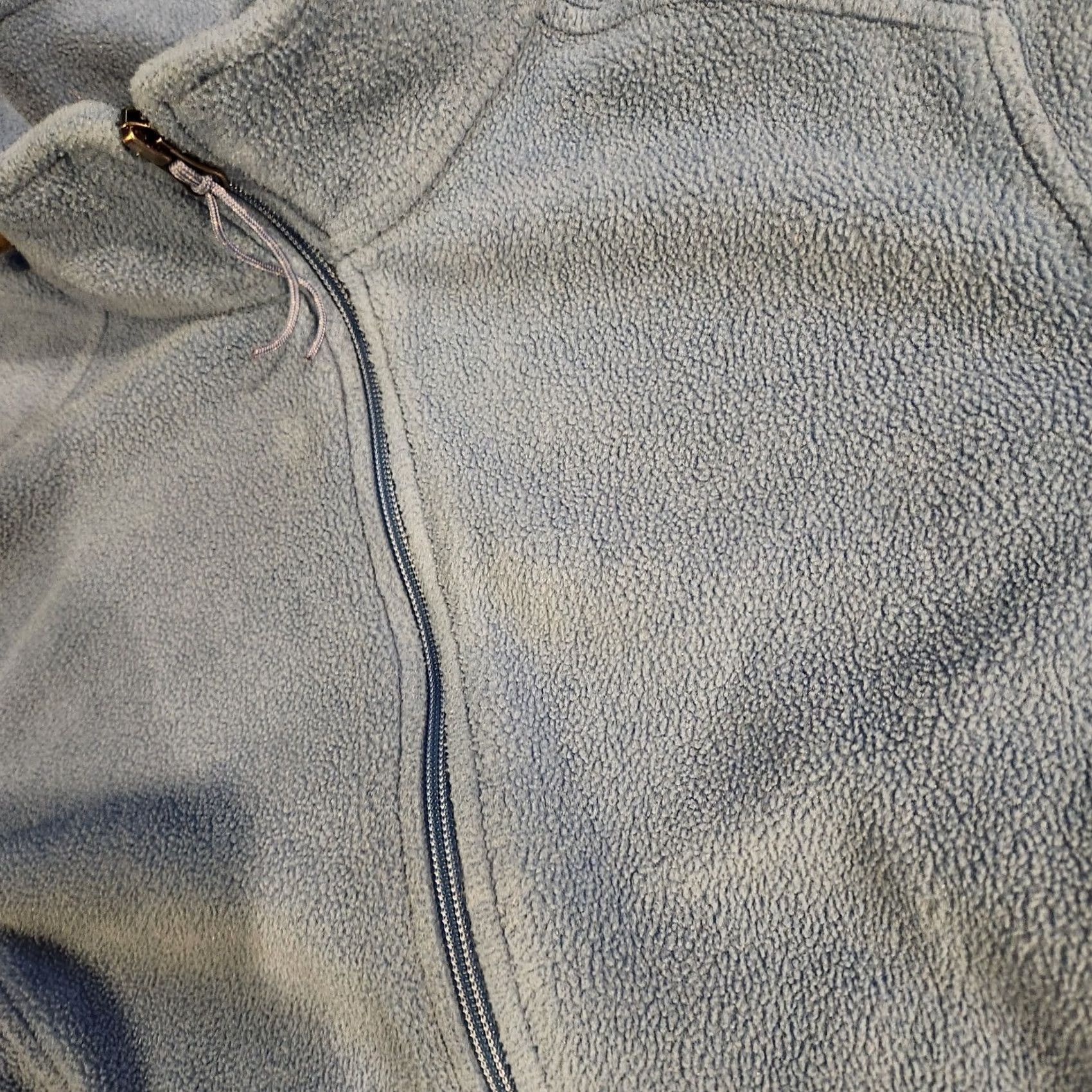 Vintage L.L. Bean Sweater Fleece Jacket Womens XL Blue Full Zip Pockets Outdoors Logo Embroidered Size XL / US 12-14 / IT 48-50 - 3 Thumbnail