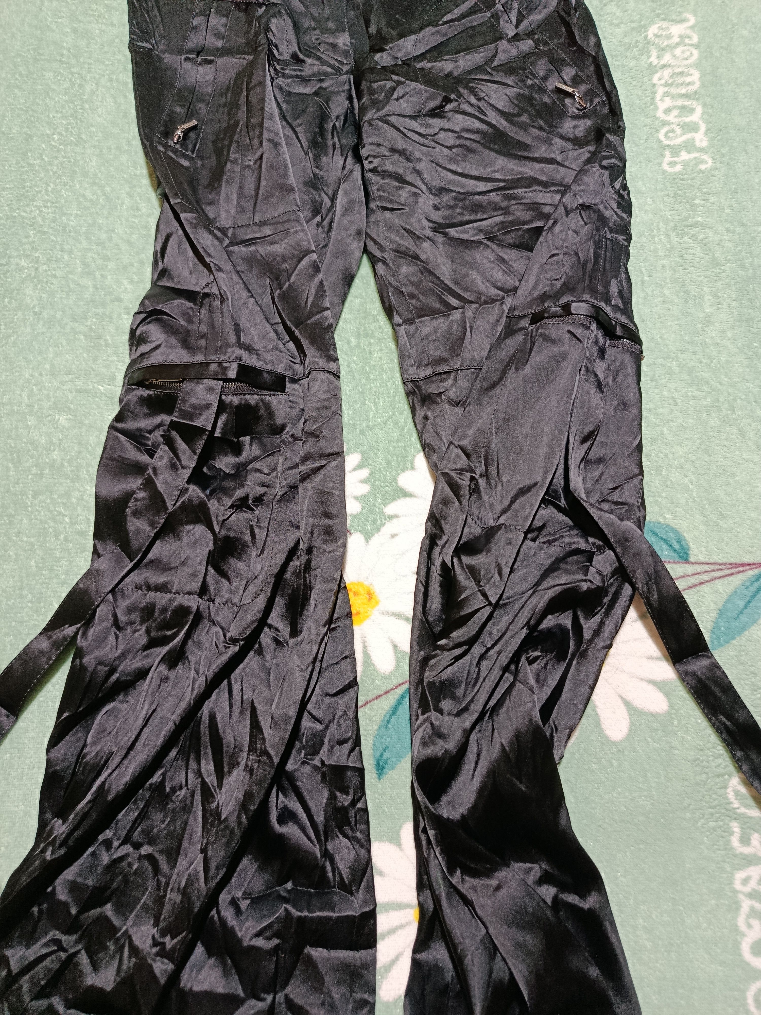 Burberry Vintage Burberry Triacetate Bondage pants Size 29" - 7 Thumbnail