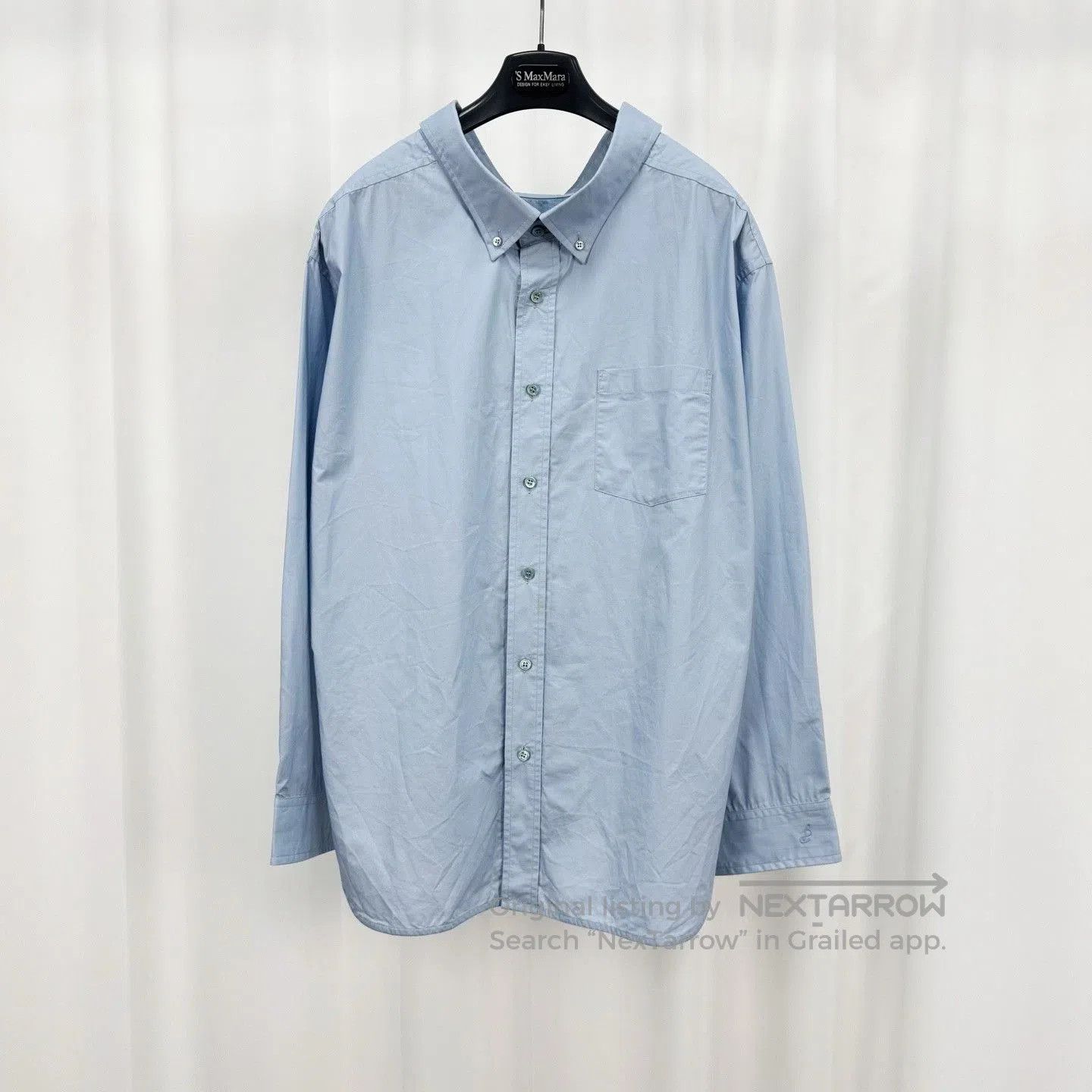 Balenciaga Balenciaga Embroidered Letter Shirt. Size XS / US 0-2 / IT 36-38 - 1 Thumbnail