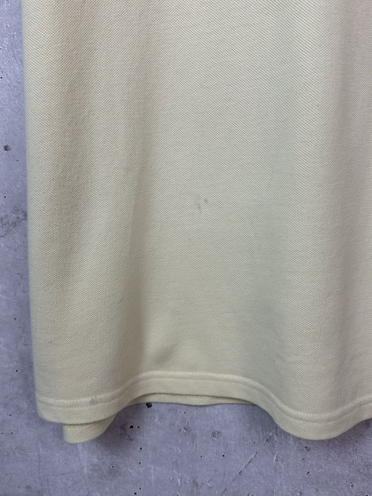 Yves Saint Laurent YSL YvesSaintLaurent Vintage Yellow Cotton Short Sleeve Polo Size US XL / EU 56 / 4 - 8 Thumbnail