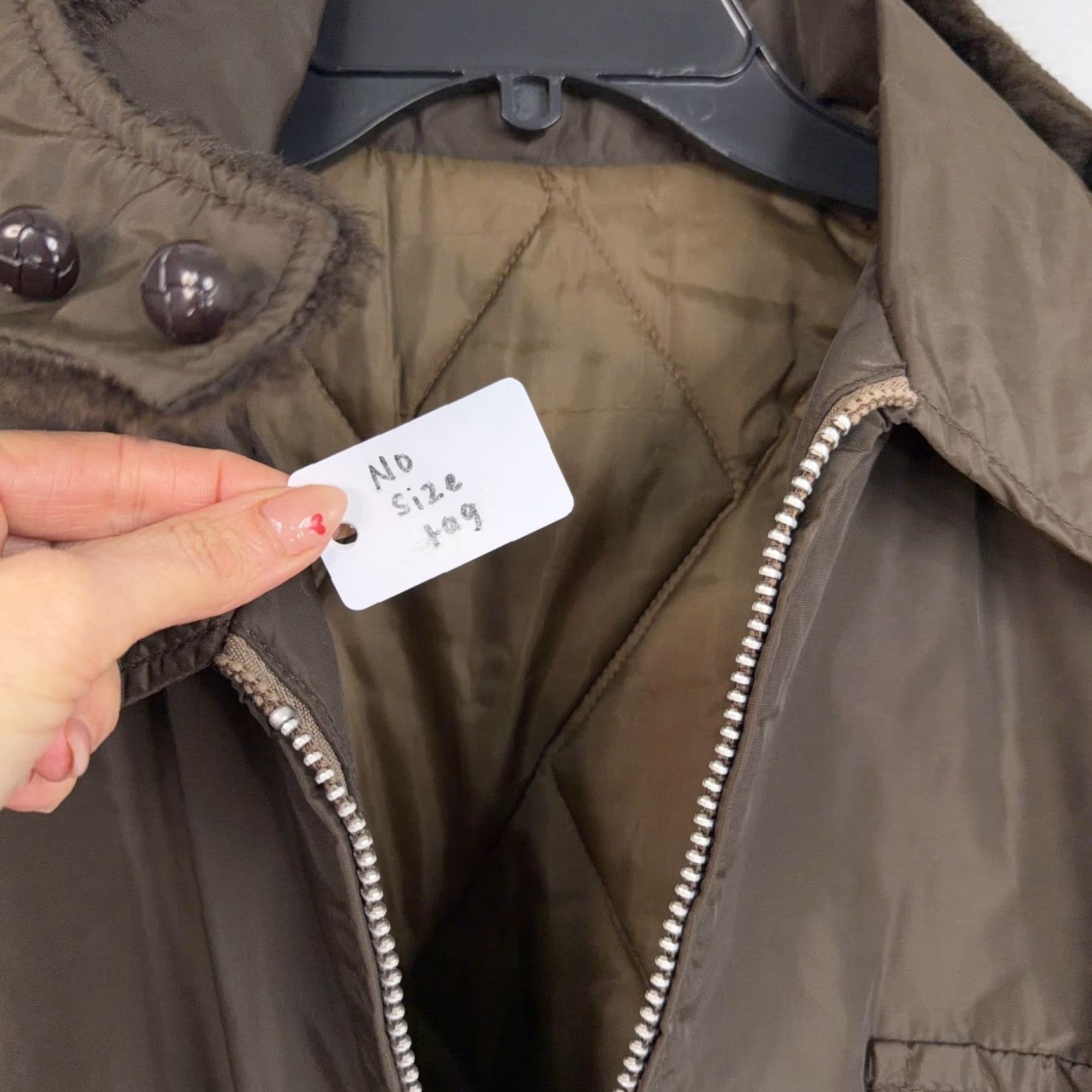 Vintage VINTAGE Parka Coat Mens XL Hooded Quilted Insulated Removable Hood Nylon Brown ZIP Size US XL / EU 56 / 4 - 6 Thumbnail