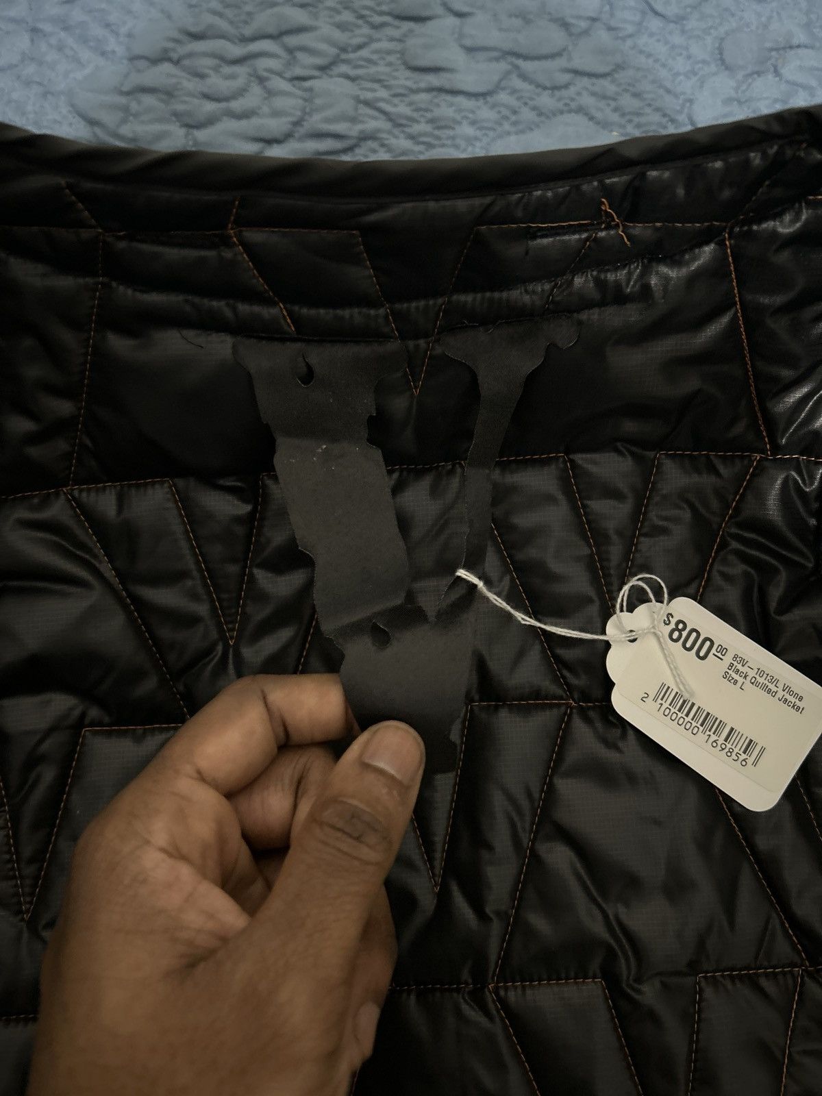 Vlone Vlone Black quilted Jacket Size US L / EU 52-54 / 3 - 5 Thumbnail