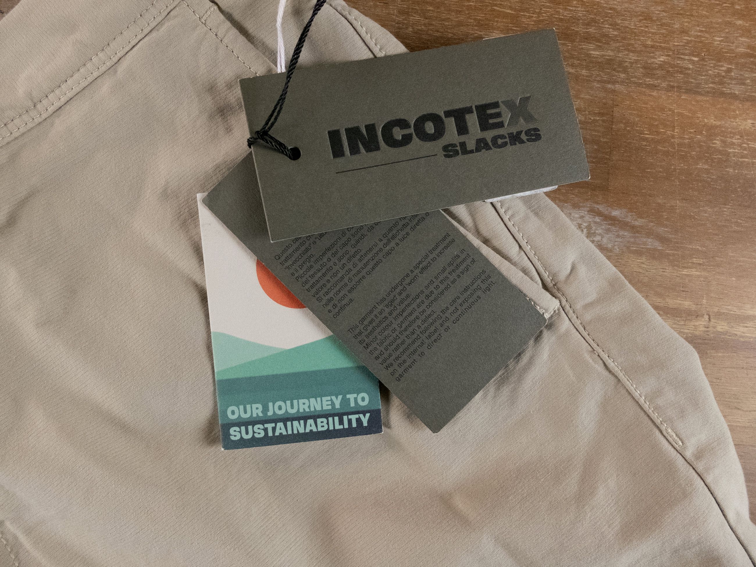 Incotex INCOTEX beige cotton blend shorts Size 36 US / 52 IT Size US 36 / EU 52 - 2 Thumbnail
