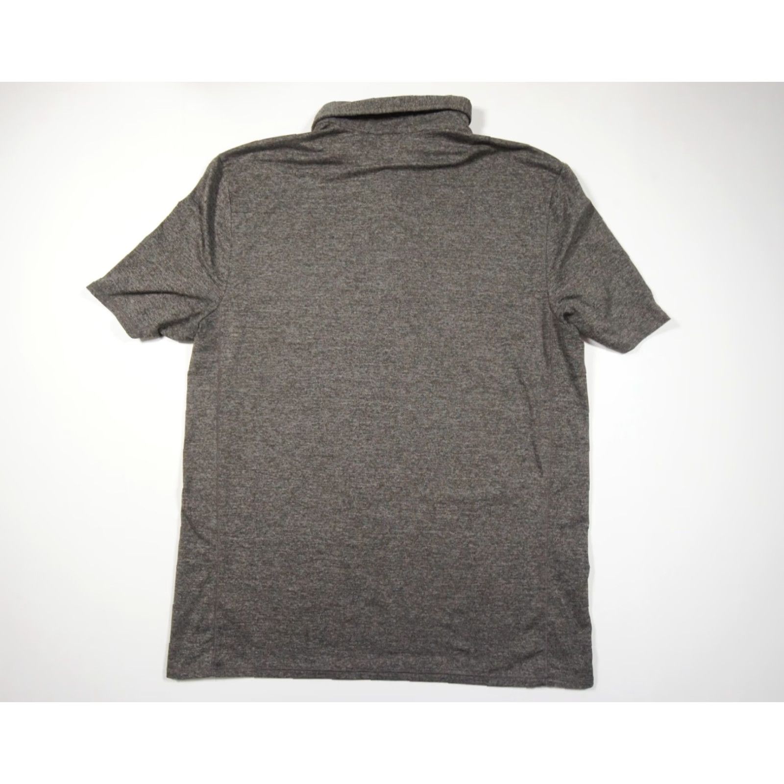 Quince Quince Shirt Mens Large Gray Polo Short Sleeve Stretch Adult Collared Preppy Size US L / EU 52-54 / 3 - 6 Thumbnail