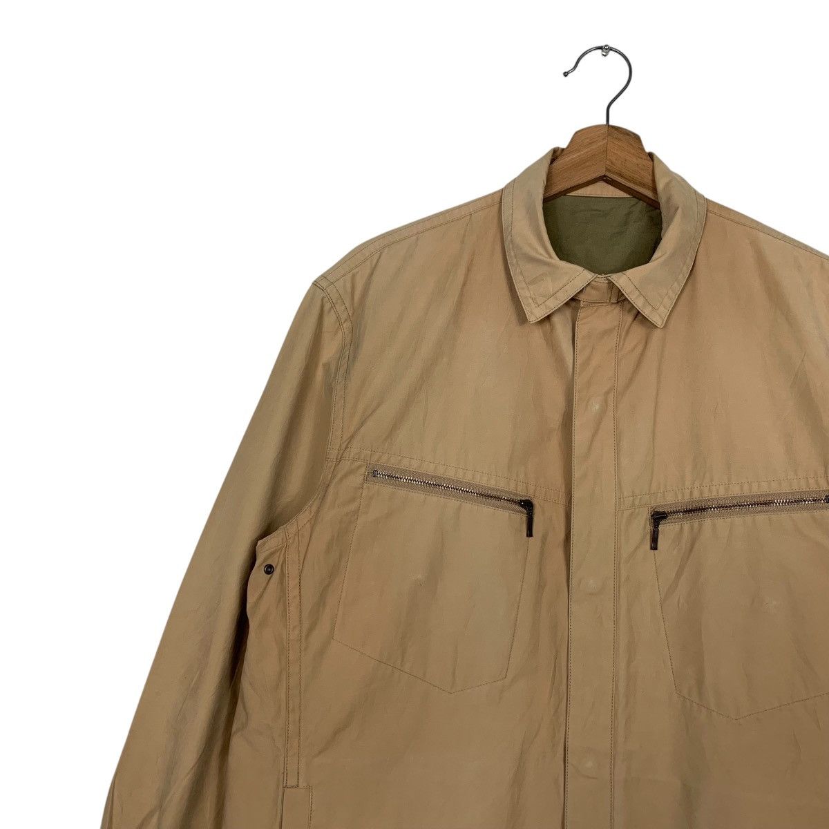 Japanese Brand Vintage 90’s CROCODILE Casual Work Jacket #2821-C127 Size US M / EU 48-50 / 2 - 3 Thumbnail