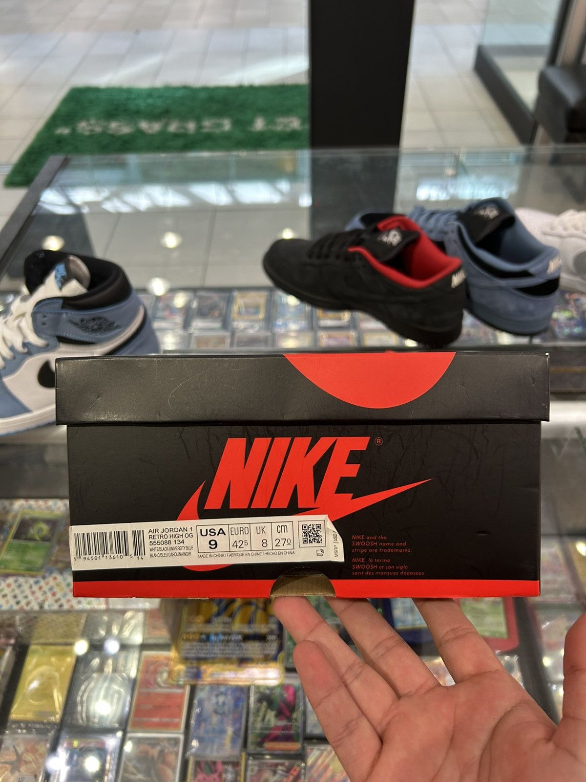 Jordan Brand Jordan 1 university blue Size US 9 / EU 42 - 11 Thumbnail