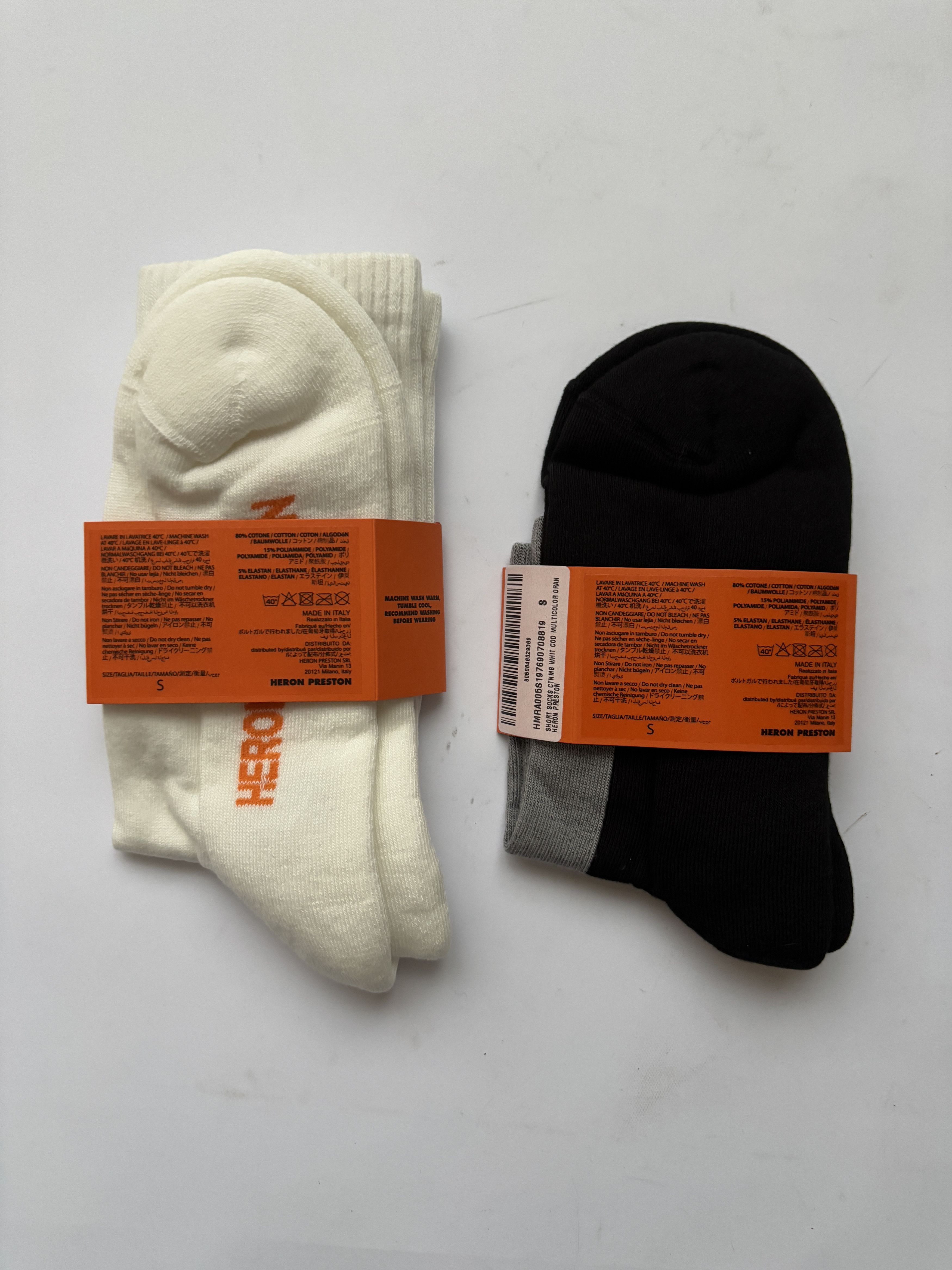Heron Preston ⚡️QUICK SALE⚡️Bundle Pack 2 Heron Preston CTNMB Socks Size ONE SIZE - 2 Thumbnail