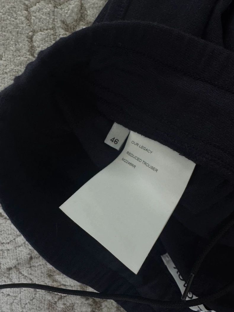 Our Legacy Our Legacy size46 Dark blue casual trousers Size US 30 / EU 46 - 4 Thumbnail