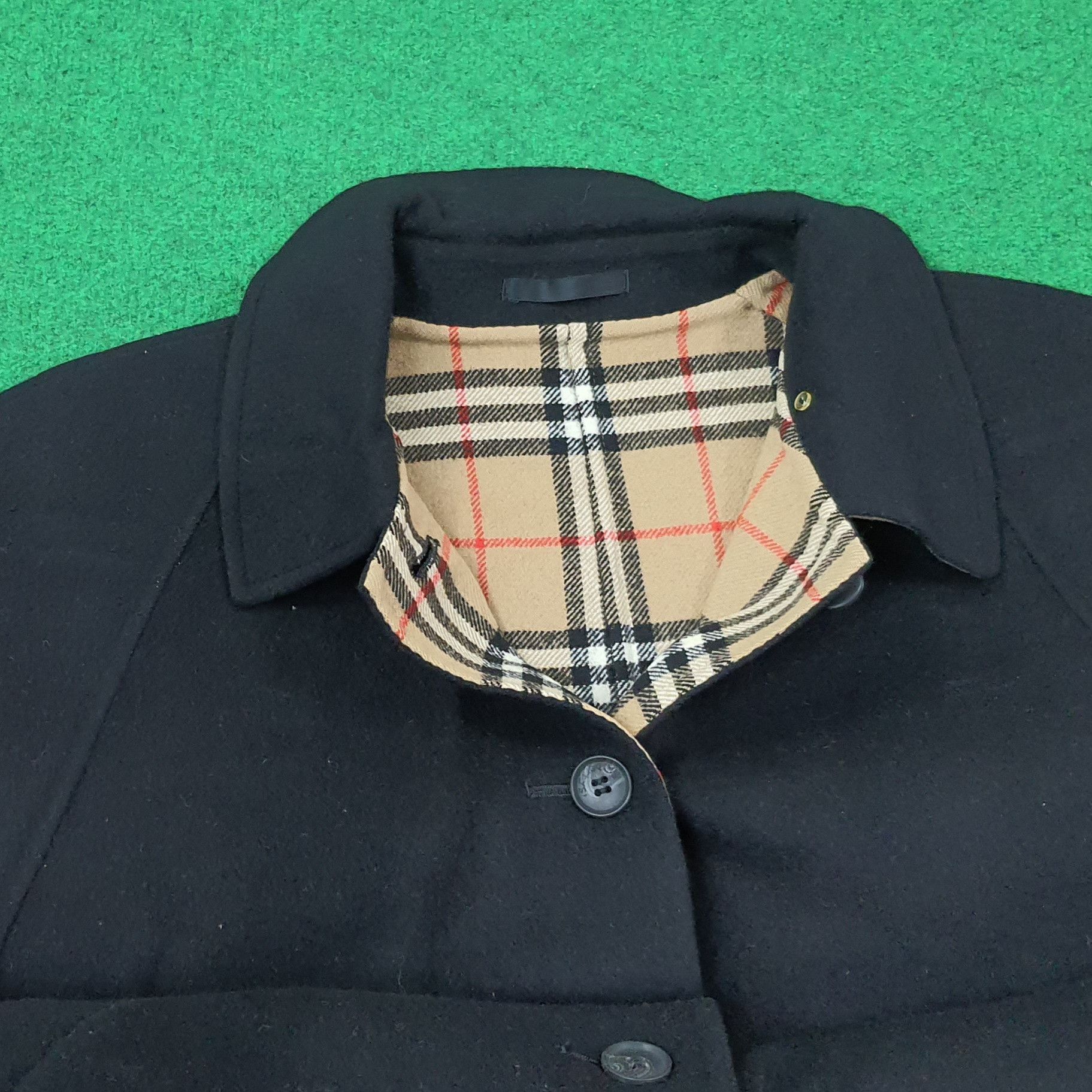 Burberry Vintage Burberrys' Nova Check Custom Logo Jacket C245N7 Size US L / EU 52-54 / 3 - 4 Thumbnail