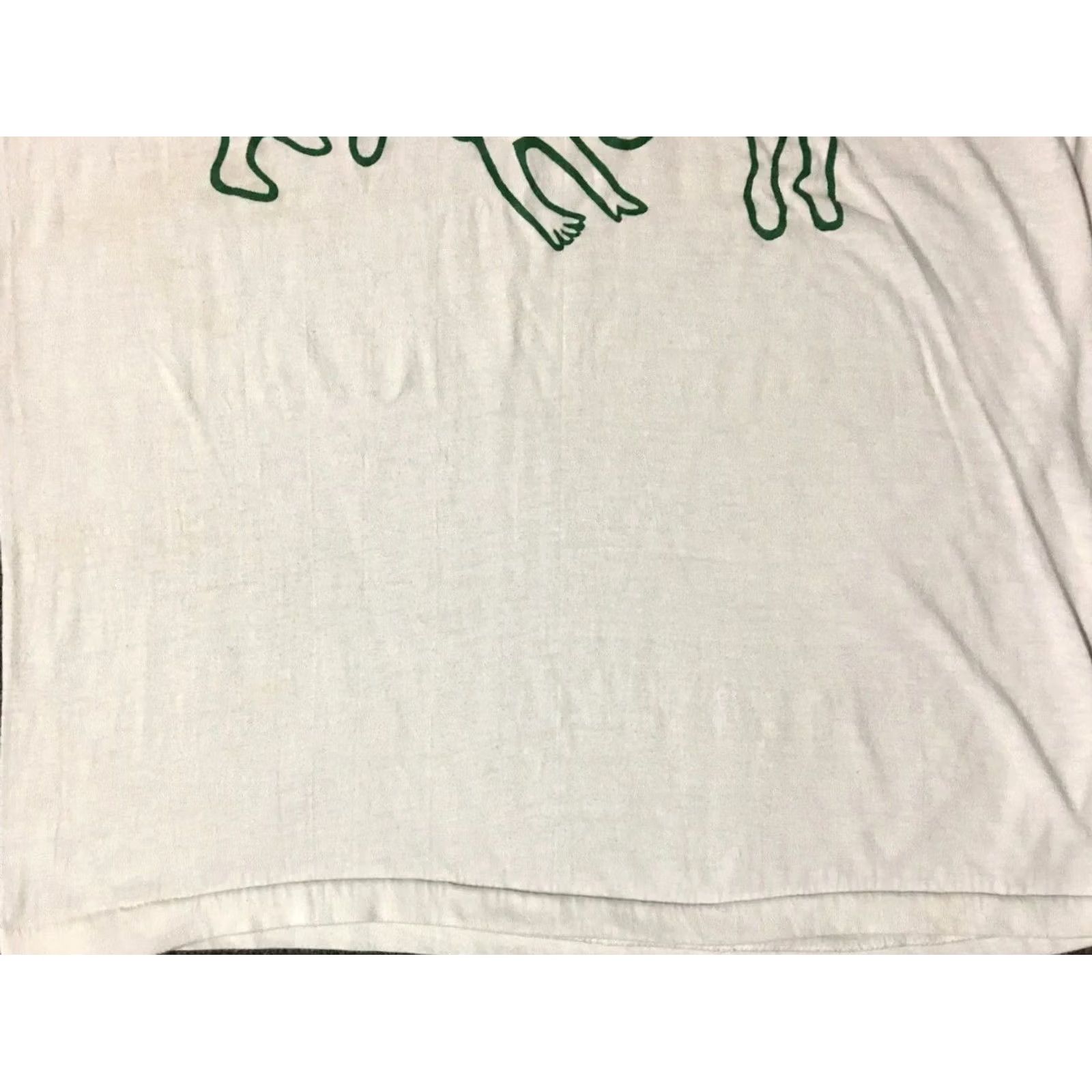 Vintage VINTAGE Single Stitch Shirt Mens S White 80s Greenway School Volleyball Faded Size US S / EU 44-46 / 1 - 4 Thumbnail