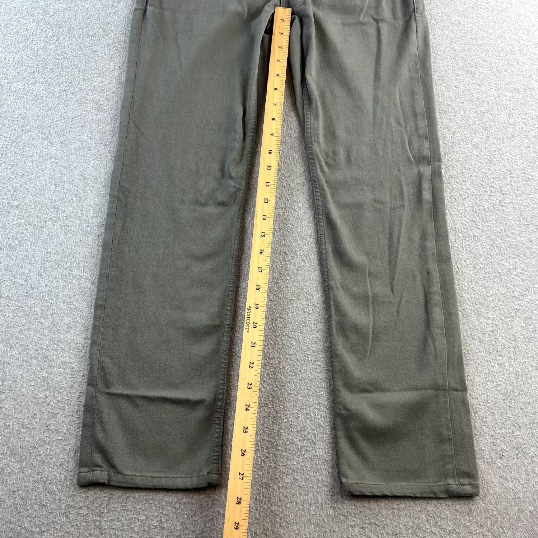 Paige Paige Lennox Jeans Mens 29 Gray Slim Fit Stretch Five Pocket Denim Pants Size US 29 - 3 Thumbnail
