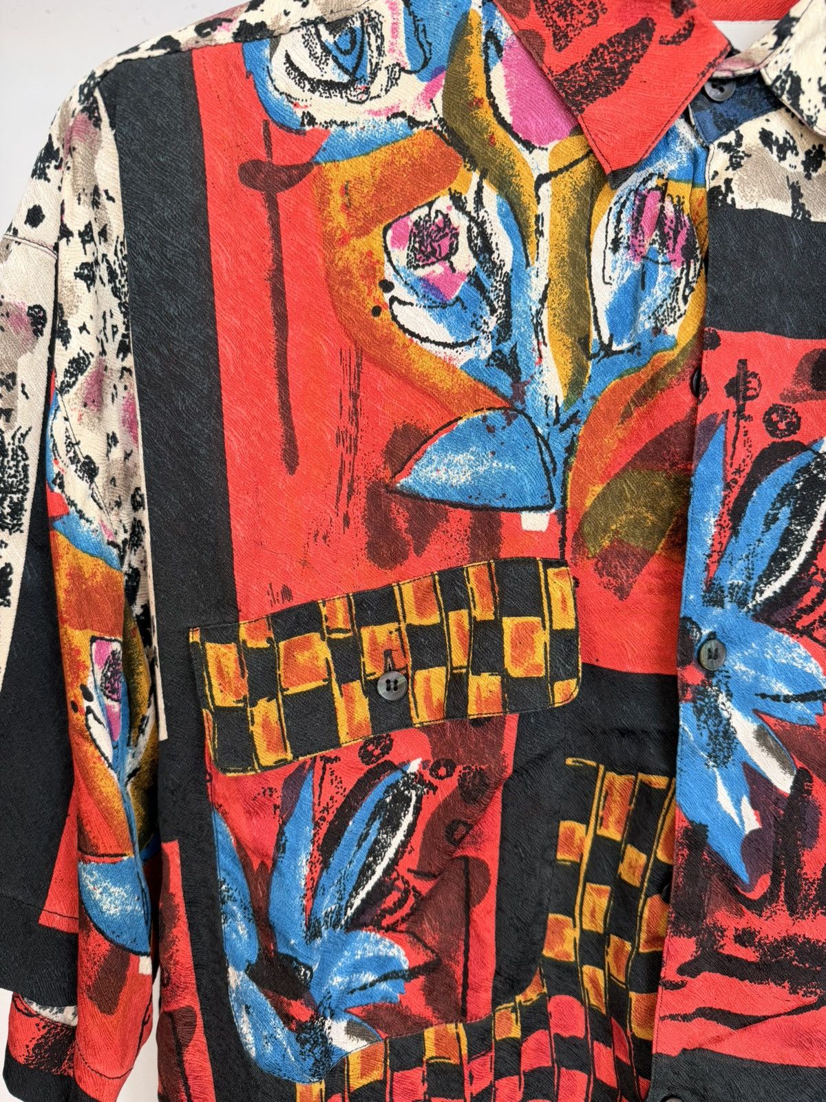 Other Vintage Goouch Silk Pattern Short Sleeve Shirt Size US M / EU 48-50 / 2 - 3 Thumbnail