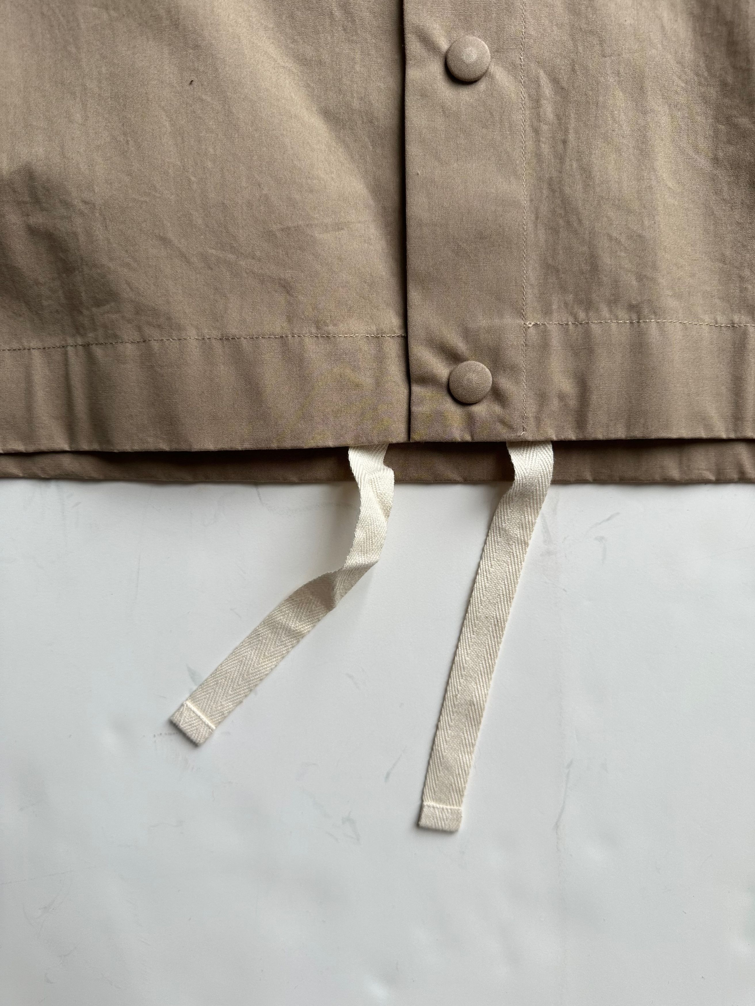 Officine Generale Officine Générale Stan Overshirt - Beige - XXL Size US XXL / EU 58 / 5 - 3 Thumbnail