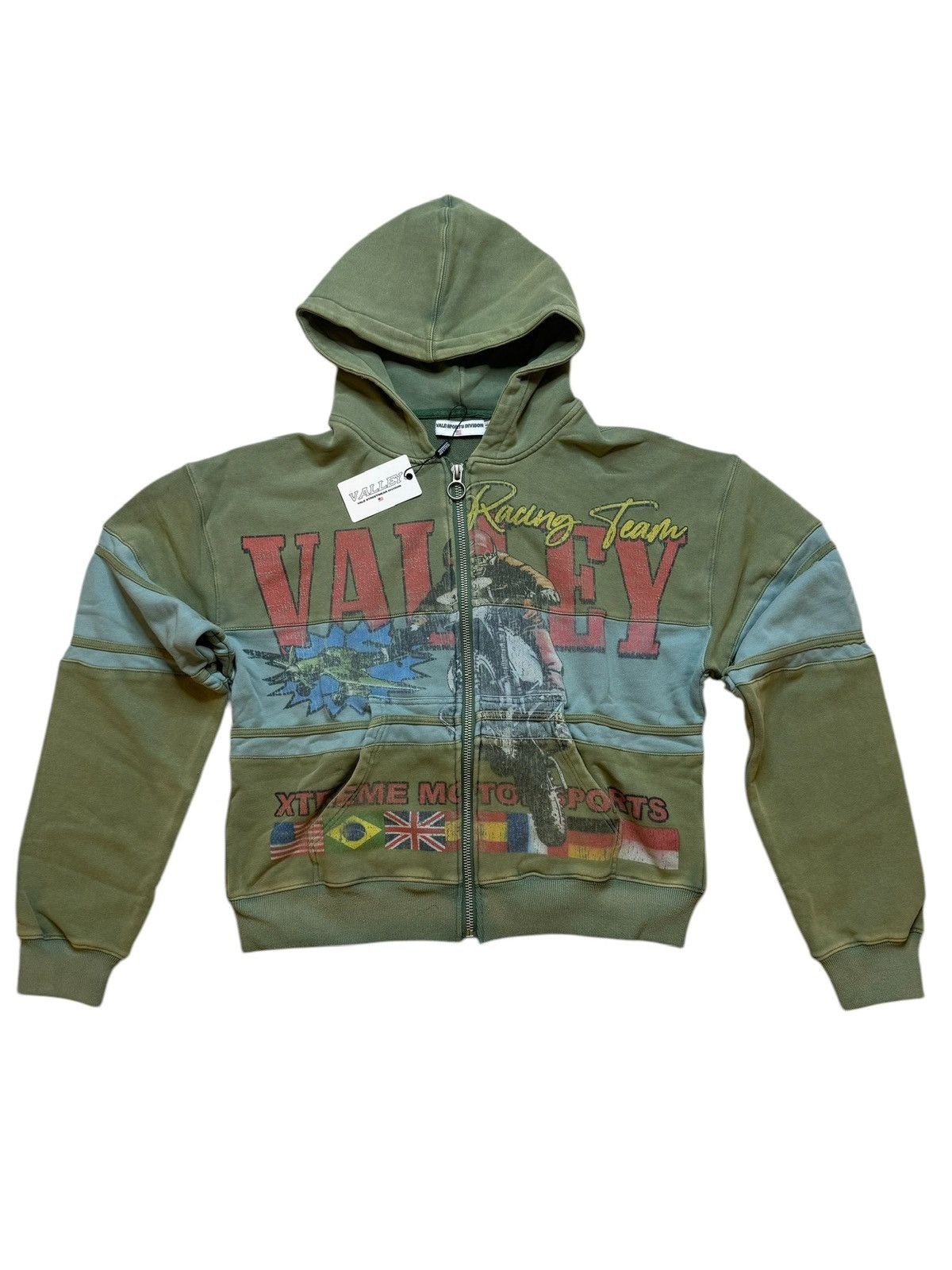 Vale Vale Hulk Armor zip up hoodie valelives valeforever