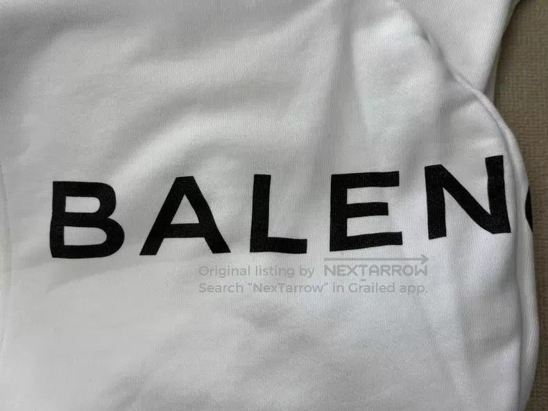 Balenciaga Balenciaga Solid Color Hooded Pullover Long Sleeve Sweatsh Size US XS / EU 42 / 0 - 3 Thumbnail