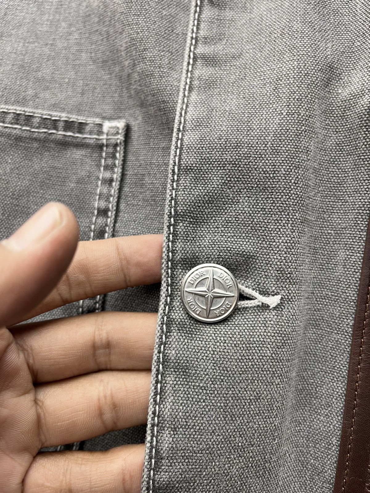 Dior × Stone Island Cotton canvas jacket rare new condition Size US M / EU 48-50 / 2 - 21 Thumbnail