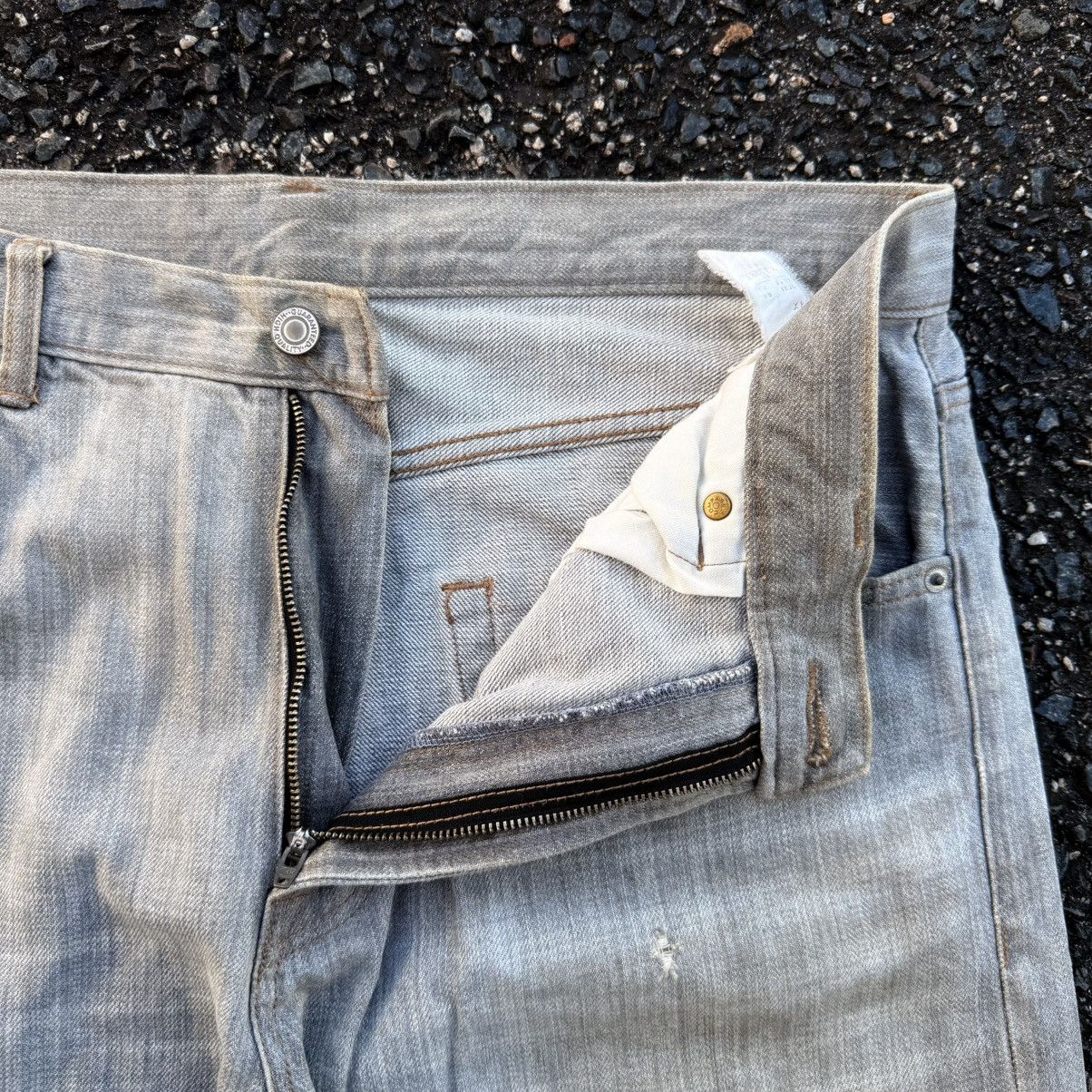 Japanese Brand × Jean × Vintage VINTAGE VILLAND STRAIGHT FADED RIPPEP JEAN DENIM PANTS Size US 36 / EU 52 - 7 Thumbnail