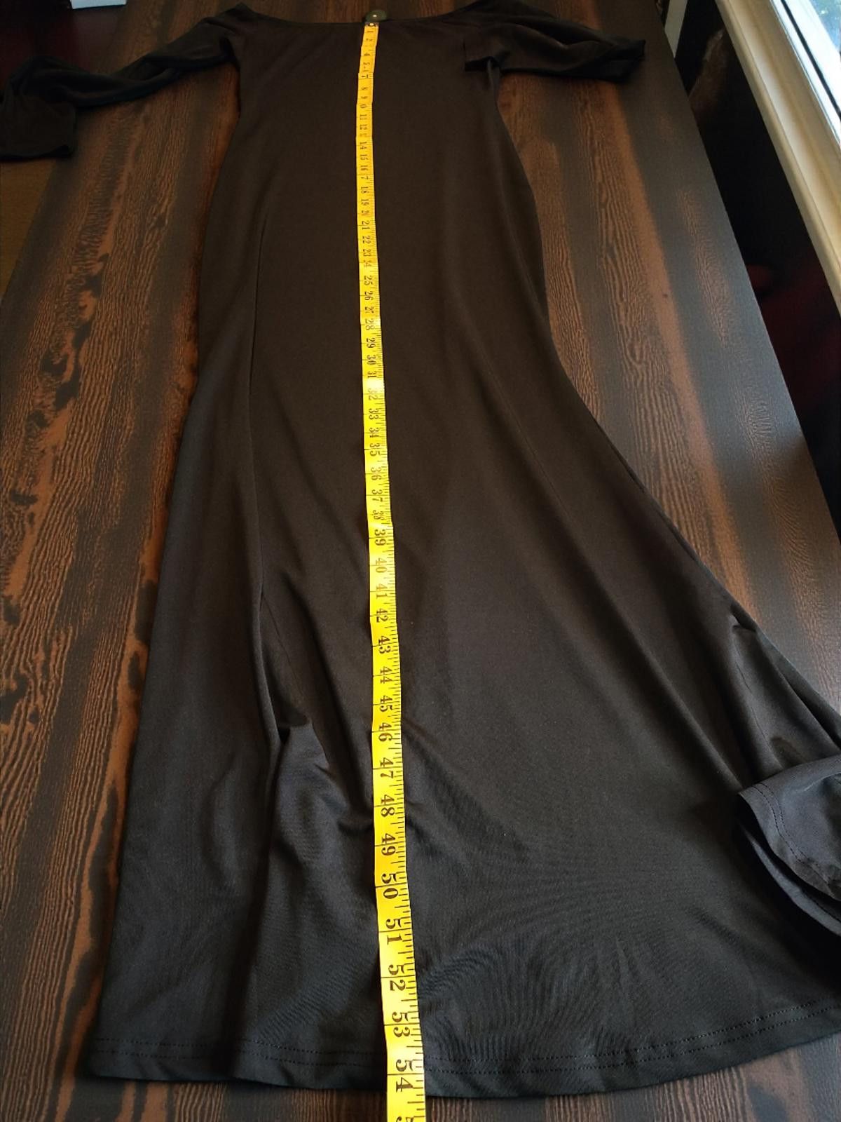 Genetic Manipulation Shinichiro Kuriya Elegant Black Long Sleeve Maxi Dress Size Medium Size M / US 6-8 / IT 42-44 - 8 Thumbnail