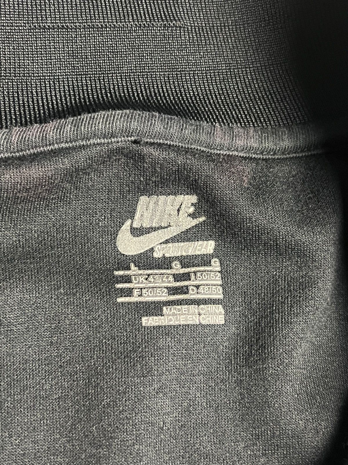 Nike Juventus Nike full zip bomber logo black Size US L / EU 52-54 / 3 - 6 Thumbnail