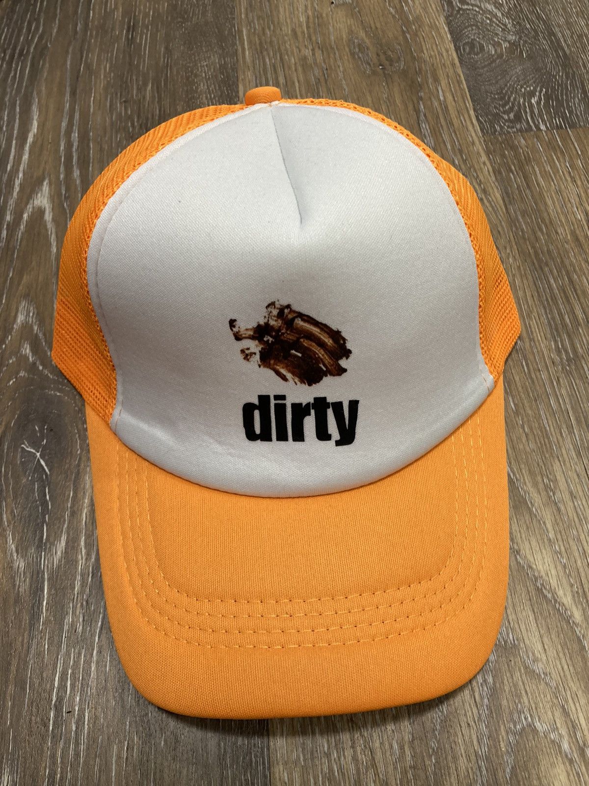 Vintage Men’s Dirty Trucker Hat Mesh Baseball Adjustable SnapBack Size ONE SIZE - 1 Preview