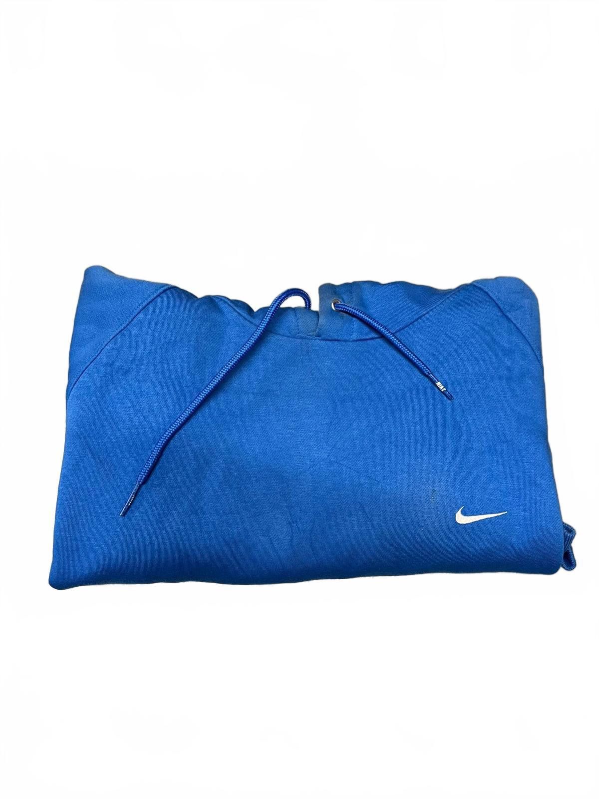 Nike Nike Blue Hooded Sweatshirt - Comfortable & Stylish Size US XL / EU 56 / 4 - 4 Thumbnail