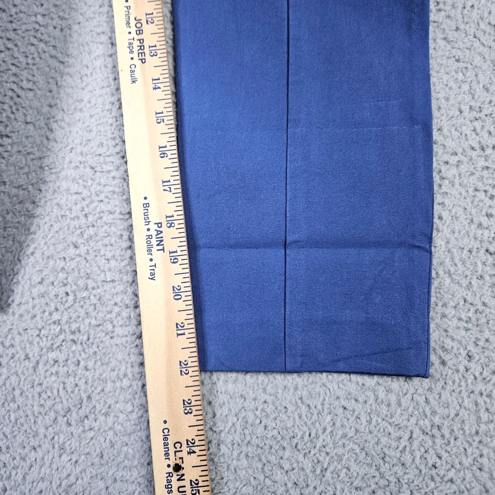 Everlane Everlane Women's Pants Side Zipper Ankle Blue 6 Slim Regular Fit Cotton Elastane Size 28" / US 6 / IT 42 - 5 Thumbnail