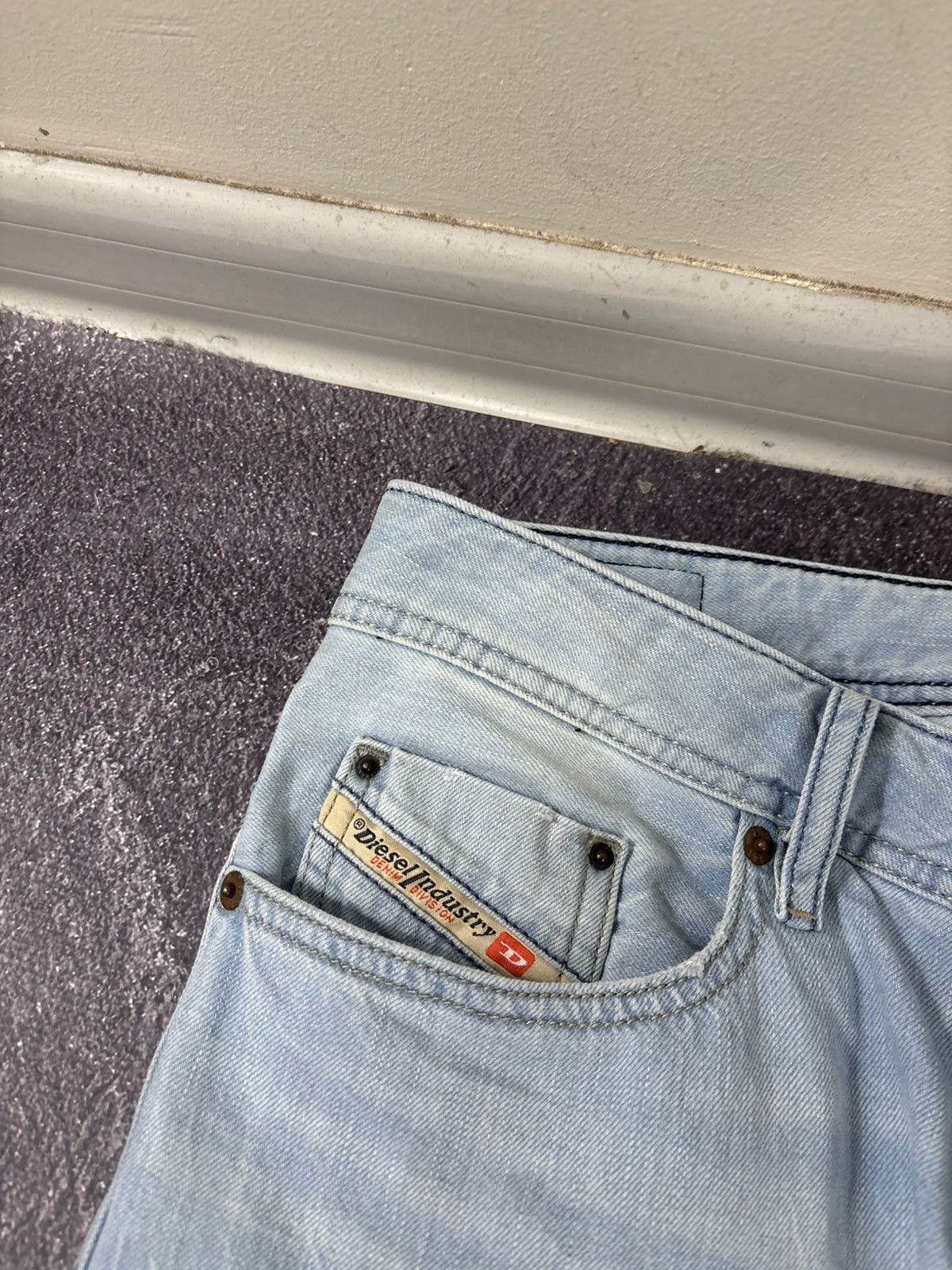 Diesel Diesel Waykee Regular Straight NWT Men’s Blue Denim Jeans Size US 30 / EU 46 - 7 Thumbnail