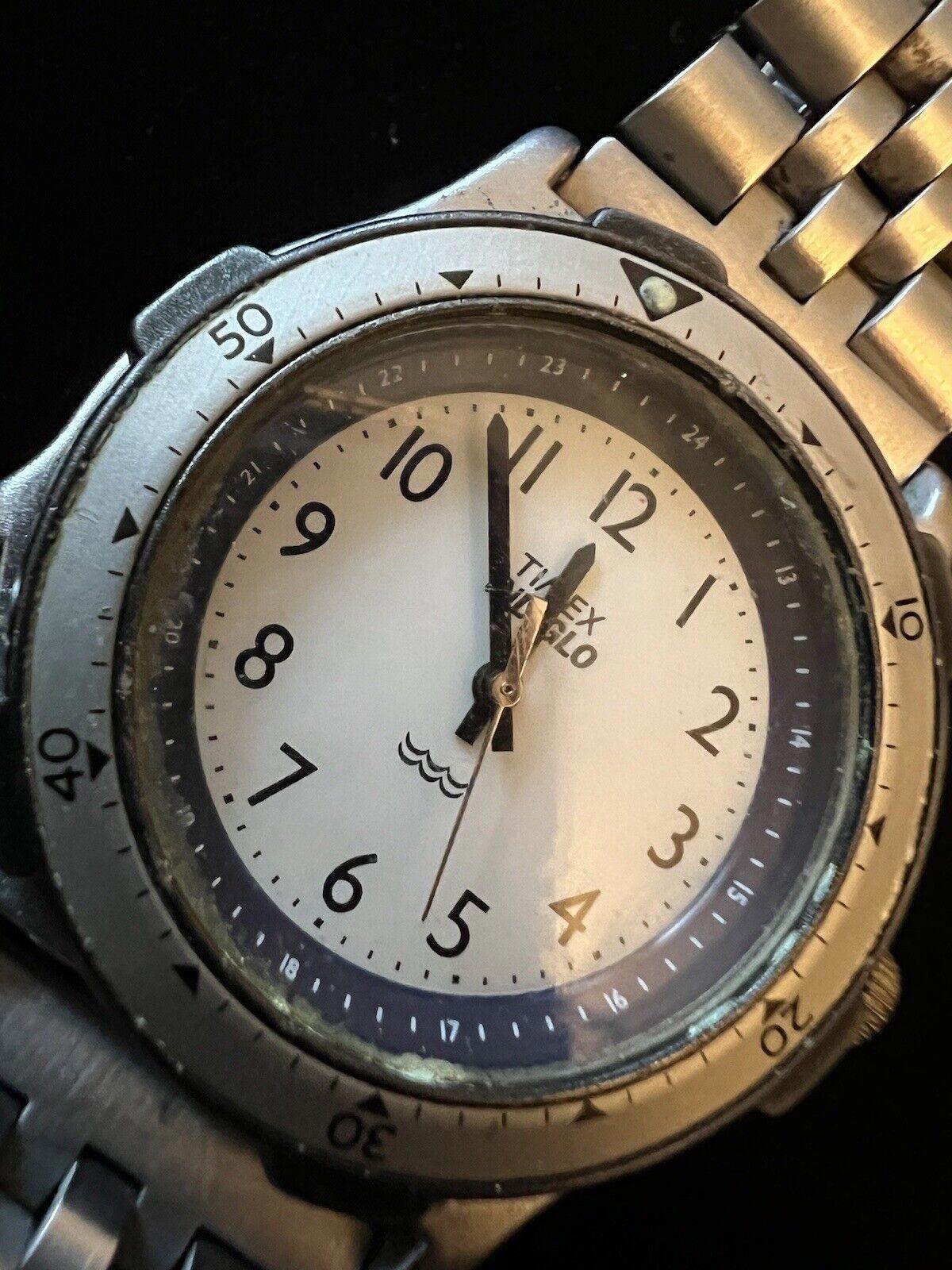 Timex Vintage Timex indiglo watch Working Size ONE SIZE - 3 Thumbnail