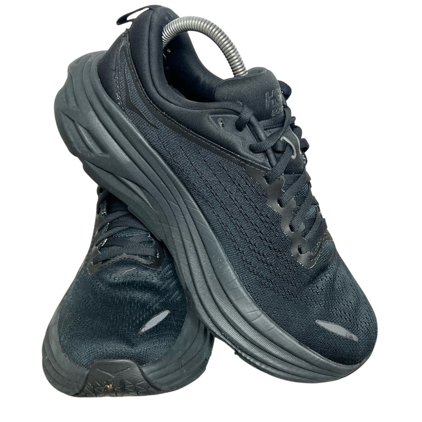 Hoka Hoka One Bondi 8 Women's Size 9 B Black Road Running Shoes Size US 9 / IT 39 - 3 Thumbnail