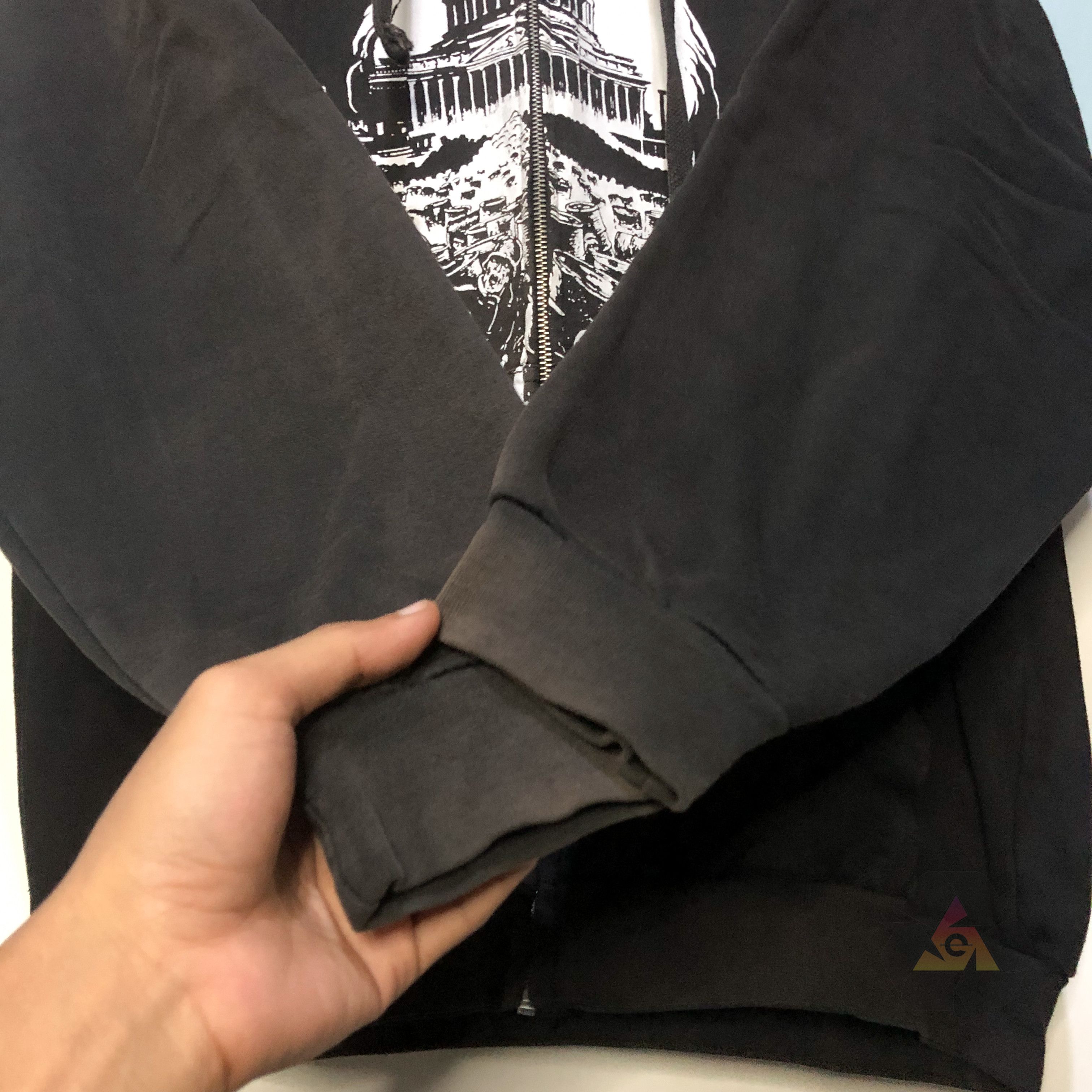 Band Tees RARE Magrudergrind Nation Of Death Y2k Zip Hoodie Size US L / EU 52-54 / 3 - 6 Thumbnail