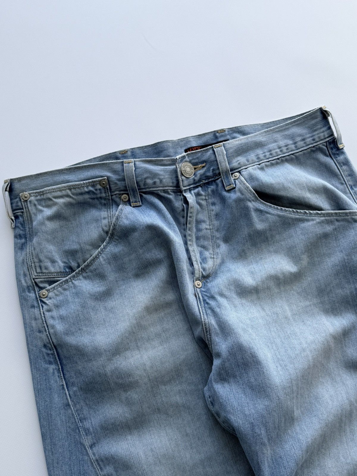 Levi's Levis Engineered Buckle Back Washed Twisted Jeans Size US 32 / EU 48 - 7 Thumbnail