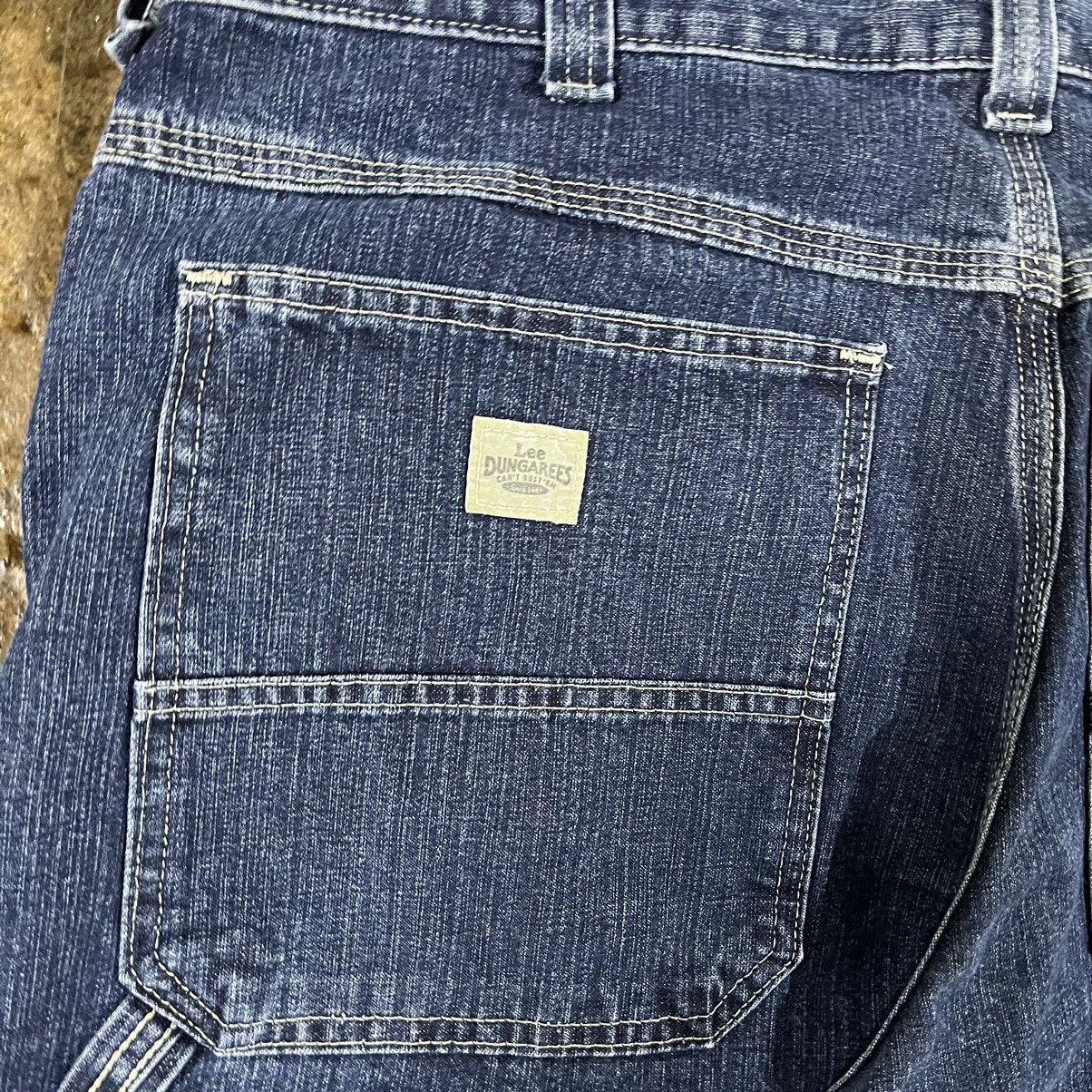 Carhartt × Lee × Vintage Crazy Carhartt Style Lee Carpenter Jeans Wide Leg Workwear Size US 38 / EU 54 - 4 Thumbnail