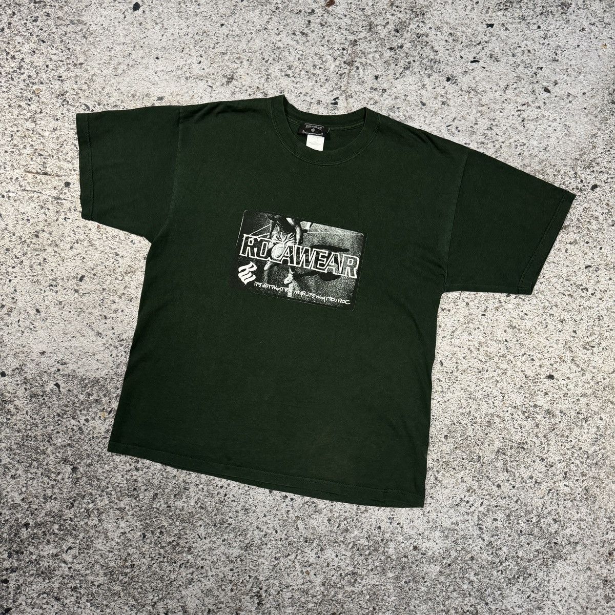 Vintage RocaWear Basketball Faded Thrashed Tee ERD Grunge JNCO Size US XL / EU 56 / 4 - 3 Thumbnail