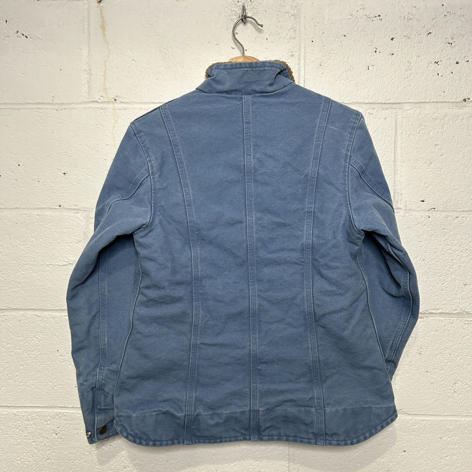 Carhartt Carhartt Sherpa-Lined Canyon Jacket “French Blue” WJ022 FHB Size S / US 4 / IT 40 - 2 Thumbnail